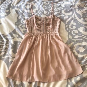 American Eagle Little pink dress with beading
